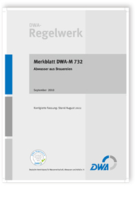 Merkblatt: Merkblatt DWA-M 732, September 2010. Abwasser aus Brauereien, , 978-3-96862-423-5 Merkblatt: Merkblatt DWA-M 732, September 2010. Abwasser aus Brauereien