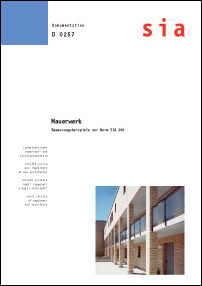 Buch: Mauerwerk - Bemessungsbeispiele zur Norm SIA 266, , 978-3-03732-063-1 Buch: Mauerwerk - Bemessungsbeispiele zur Norm SIA 266