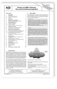 AGI aktuell TIB. Einsatz von BIM in Planung, Bau und Immobilienmanagement. Ausgabe April 2018