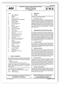 AGI Working Document S 10, Part 3. Protection of Structures Against Chemical Attack Utilizing Tile Coverings (Acid Protection Engineering). Tile layers. Edition October 2003