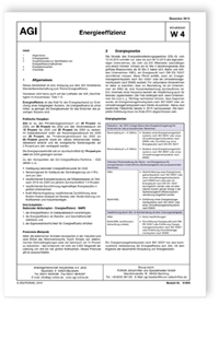 Merkblatt: AGI Arbeitsblatt W 4. Energieeffizienz. Ausgabe Dezember 2015, , Merkblatt: AGI Arbeitsblatt W 4. Energieeffizienz. Ausgabe Dezember 2015