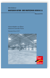 Merkblatt Industrieböden aus Beton