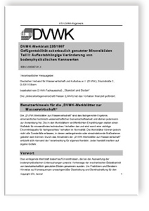 Gefügestabilität ackerbaulich genutzter Mineralböden. Tl.2. Auflastabhängige Veränderung von bodenphysikalischen Kennwerten