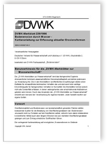 Merkblatt: Bodenerosion durch Wasser. Kartieranleitung zur Erfassung aktueller Erosionsformen, , Merkblatt: Bodenerosion durch Wasser. Kartieranleitung zur Erfassung aktueller Erosionsformen