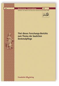 Forschungsbericht: Modellhafte Restaurierung und Schutz von schwer geschädigten Glasmalereien und Ornamentbleiverglasungen an bedeutenden sakralen Bauten in einer durch Umweltschadstoffe hoch belasteten Landschaftsregion Niederschlesiens. Abschlussbericht, Manfred Torge, 978-3-8167-9428-8 Forschungsbericht: Modellhafte Restaurierung und Schutz von schwer geschädigten Glasmalereien und Ornamentbleiverglasungen an bedeutenden sakralen Bauten in einer durch Umweltschadstoffe hoch belasteten Landschaftsregion Niederschlesiens. Abschlussbericht