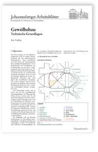 Merkblatt: Gewölbebau - Technische Grundlagen