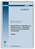 Bohrverfahren zur Einbringung von Erdwärmesonden - Entwicklung technischer und wirtschaftlicher Planungshilfen. Anhang