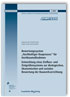 Bewertungssystem Nachhaltiger Bauprozess für Hochbaumaßnahmen. Entwicklung eines Einfluss- und Zielgrößensystems zur ökologischen, ökonomischen und sozialen Bewertung der Bauwerkserrichtung. Abschlussbericht