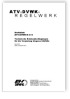 Merkblatt ATV-DVWK-M 372, Mai 2003. Technische Rahmenbedingungen für die Vergärung biogener Abfälle