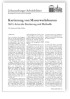Kartierung von Mauerwerksbauten. Teil 1: Arten der Kartierung und Methodik